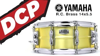 Video thumbnail for Yamaha Recording Custom Brass Snare Drum 14x5.5 by Drum Center of Portsmouth
