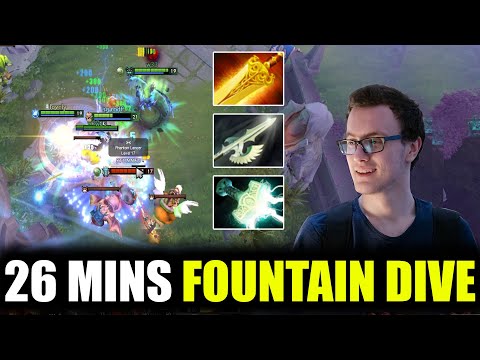Bukovel Winner Play Lifestealer 26 Mins Fountain Dive By Miracle  | Dota 2 Pro