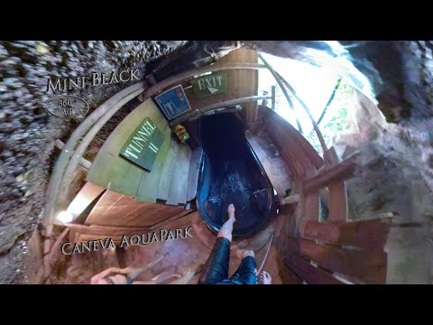 Caneva AquaPark Mini Black (Tunnel 2) 360° VR POV Onride