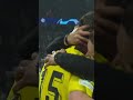 A moment of pure joy shared between Mats Hummels and Eden Terzic 🥰 #UCL