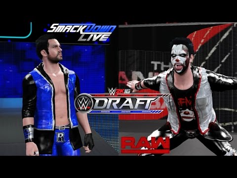 WWE 2K16: MY CAW | Rafazo's WWE DRAFT!