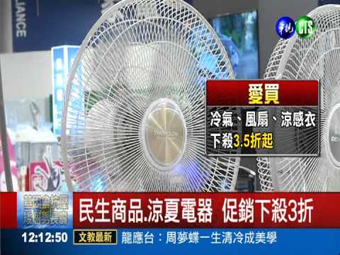 炎夏商機折扣戰 量販店"涼涼賺"