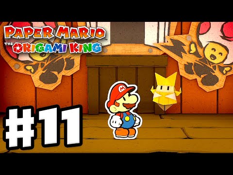 House of Tricky Ninjas! - Paper Mario: The Origami King - Gameplay Walkthrough Part 11