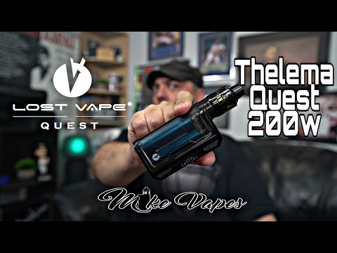 Lost Vape Thelema Quest 200w Kit W/ UB Pro Pod Tank