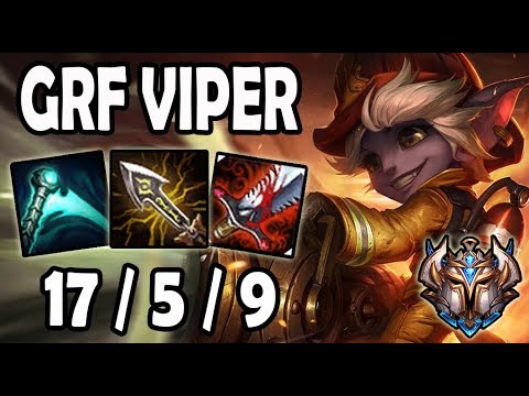 TRISTANA vs SENNA ADC [ Griffin Viper ] Lol Challenger Korea