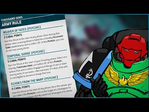 10th Edition Thousand Sons Faction Focus: No SAVES for YOU! - Warhammer 40k