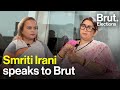 Union Minister Smriti Irani Speaks To Brut SmritiIrani