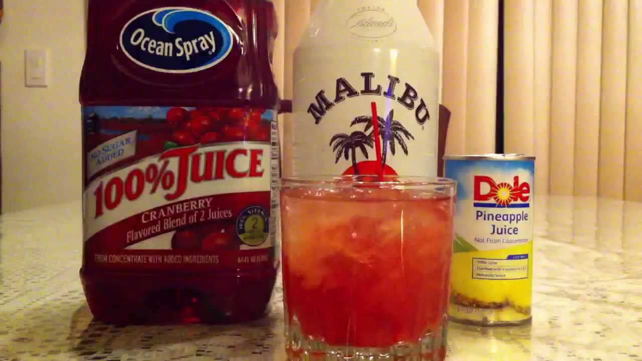 The Malibu Bay Breeze Cocktail [House Made]