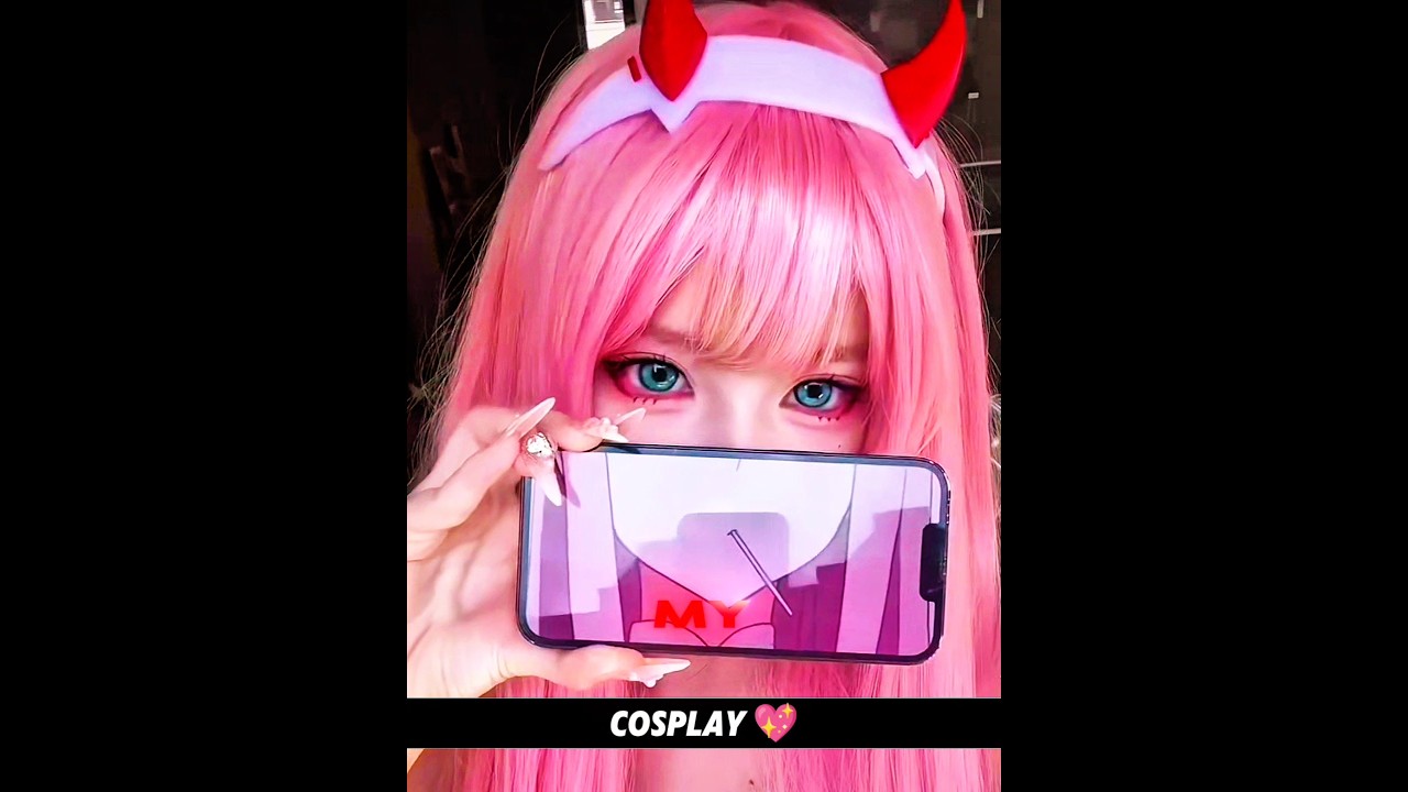 Zero Two Cosplay Edit Video Anime Name Is Darling In The Franxx #hiro#zerotwo#edit #waifu#animeedit