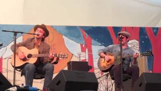 Andrew Combs singing &#39;Pearl&#39; live at End of the Road Festival 2014