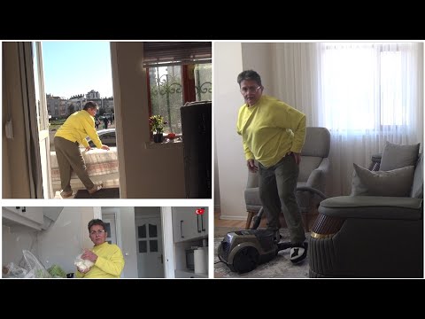 MEKAN DEĞİŞTİ#KAÇARDIM BİLSEYDİM#TEMİZLİK#VLOG 2876