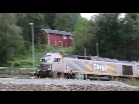 Northland Line CargoNet Intermodal Train Vossloh Euro 4000 Beacon Rail Leasing