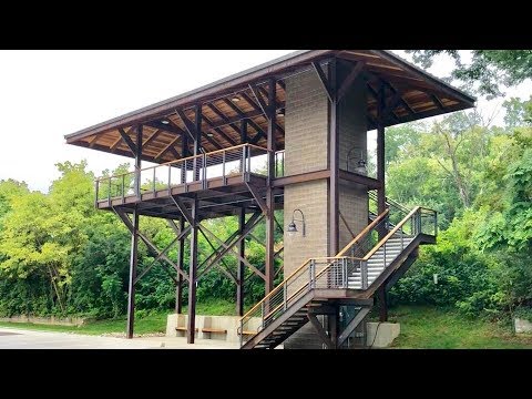 New Railfan Platform Opens In Ludlow Kentucky!  Norfolk Southern Train Spotting