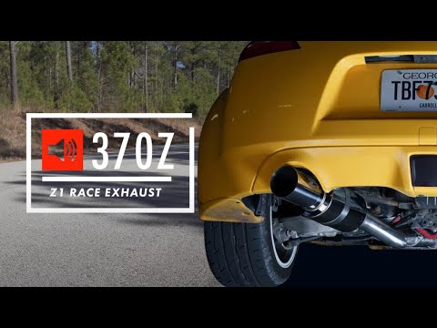 Z1 370Z Single Exit Race Exhaust