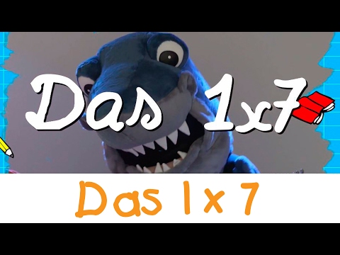 🐶 Das 1x7 Lied - Mathe Lernlieder || Kinderlieder