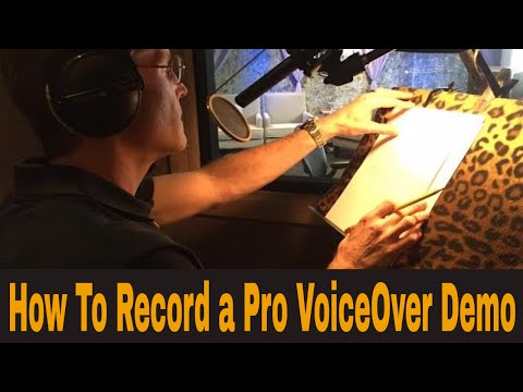 Recording A TV Promo Voiceover Demo with Bob Bergen - Voice Actors, Acting, How To Do Voice Over
