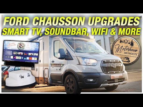 2025 Chausson Motorhome | 5G WIFI, Smart TV, Soundbar, TV Antenna & More Installed!