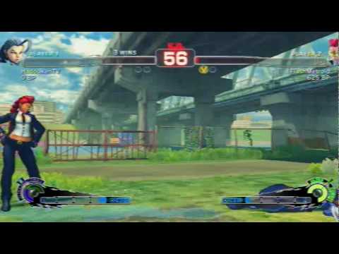 SSF4 HadoukenTV (Rose) vs (not the real) FlashMetroid (C.Viper) 5 of 5