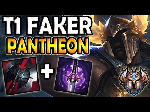 T1 Faker PANTHEON MID vs CASSIOPEIA - Lol Ranked Korea ✔️