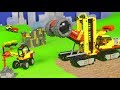 LEGO City Mine: Bagger, Lastwagen, Kran, Truck & Spielzeugautos für Kinder | Bergbauprofis deutsch