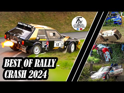 BEST OF RALLY CRASH 2024 | GROUP B - MANY LEGEND CARS  [HD]