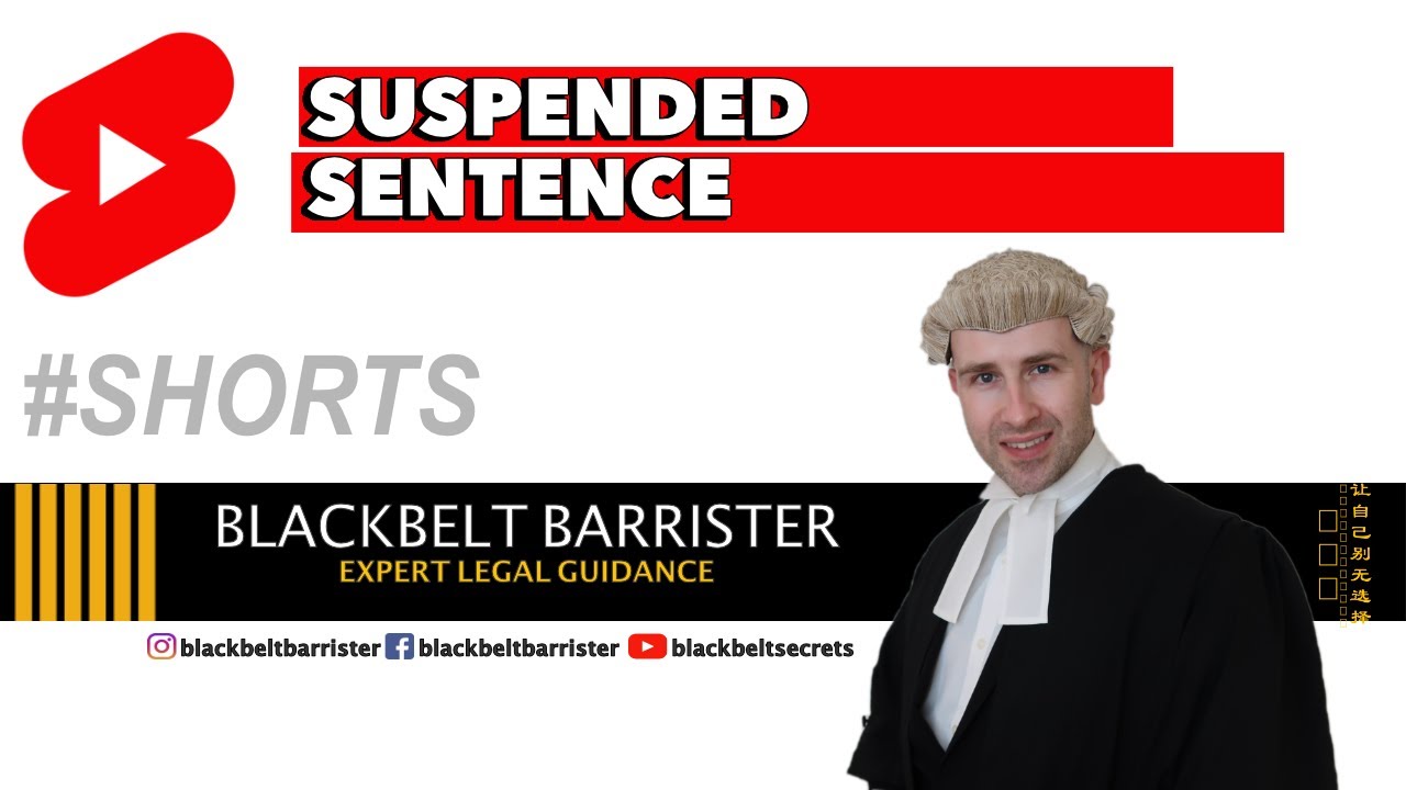 What happens if you have a suspended sentence?