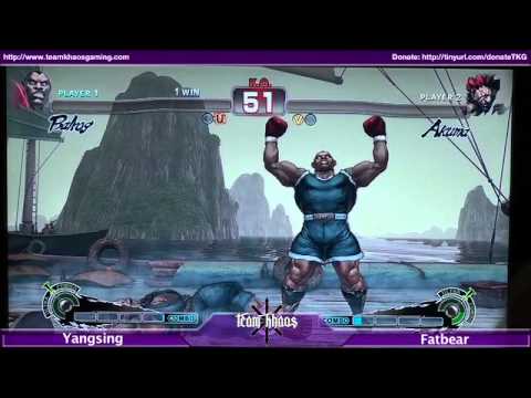 Epic Khaos March SSF4 Singles - Yangsing (BOX) vs Fatbear (AKU)