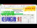 Contoh Laporan Keuangan Kas Rt
