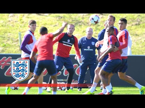 Rooney Kane Henderson & England squad at St George’s Park | Inside Training