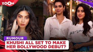 Is Janhvi Kapoor's sister Khushi Kapoor gearing up for her BIG Bollywood debut?