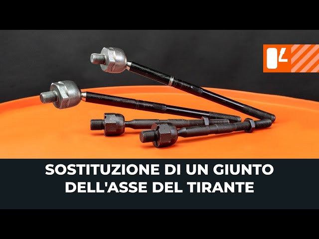 Guarda una guida video su come cambiare AUDI 80 (80, 82, B1) Tirante scatola sterzo