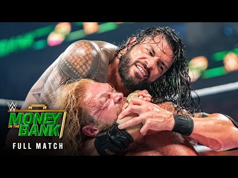 FULL MATCH: Roman Reigns vs. Edge — Universal Title Match: WWE Money in the Bank 2021