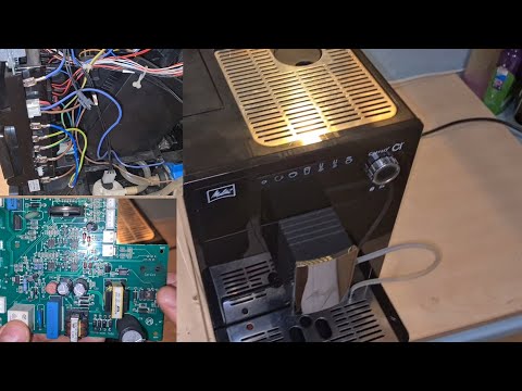 Melitta CI circuit board Repair cannot be switched on. Primary power supply unit does not come on