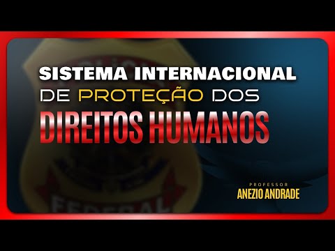 AULA - Sistema Internacional de Proteção dos DIREITOS HUMANOS [Concurso PF] Prof. Anezio Andrade