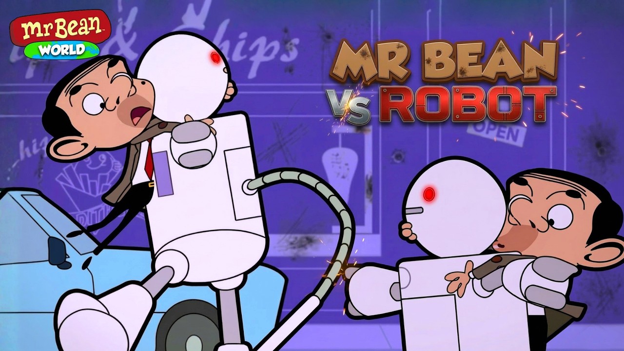 Mr Bean Under Robot Attack! | Mr Bean Animated Season 2 | Mr Bean World