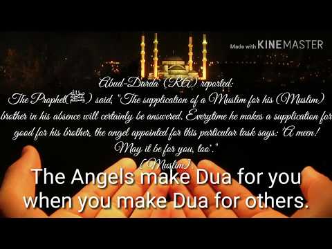 Angels make Dua for you