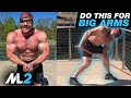 Superset Arm Slam - BAND-ONLY Arm Workout - Home Gym Workout Day 10
