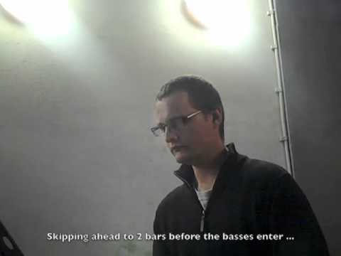 Fauré's Requiem - Introit - Kyrie (bass part - lower basses - video 1)