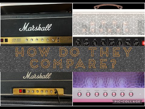 Marshall JMP 2203 vs Marshall JCM800 2204 vs Neural DSP Nolly vs Tim Henson
