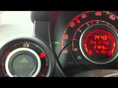 Ladedruck 500 Abarth mit und ohne Sport Taste powered by TT Chiptuning