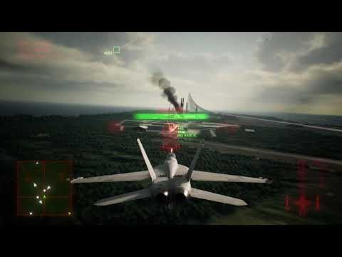 Ace Combat 7 Playthrough | Mission 17 | Homeward (Expert Controls)