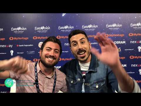 IlPuntoH e #Titina19  Interview with Kobi Marimi -  Israel - Eurovision Song Contest 2019