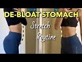 8 Min Stomach De Bloating Stretch Routine Helps Digestion Constipation
