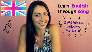 Sing in English: Robbie Williams &#39;I will Talk and Hollywood will Listen&#39;