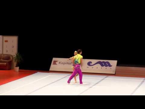 EC 2015   711   PnA   Junior   MxP   GER1   Dyn Final   HOPPE & FISCHER