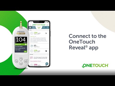 Connect your OneTouch Verio Reflect® meter to the OneTouch Reveal® app