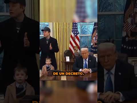 ¿El hijo de Elon Musk calla a Donald Trump?