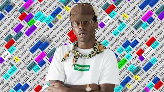 Tyler, The Creator, Big Bag | Rhyme Scheme Highlighted