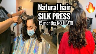 NATURAL SILK PRESS in Chicago | CURLY NATURAL HAIR