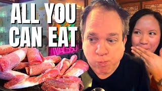 Las Vegas Best All You Can Eat - Nalsso Korean BBQ Restaurant - Steak and Seafood Buffet Food Review